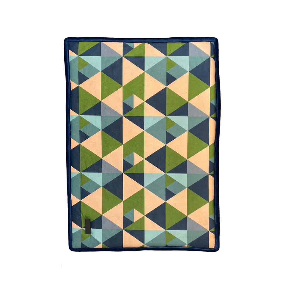 Furrfab Olive Prism Pet Dog Mat