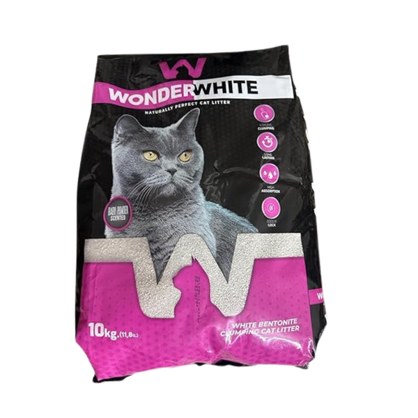 Wonder White Baby Powder Cat Litter, 10kg Ingredients