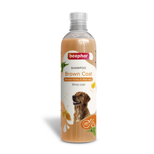 Beaphar Shampoo Transparant Brown Coat Dog, 250 ml