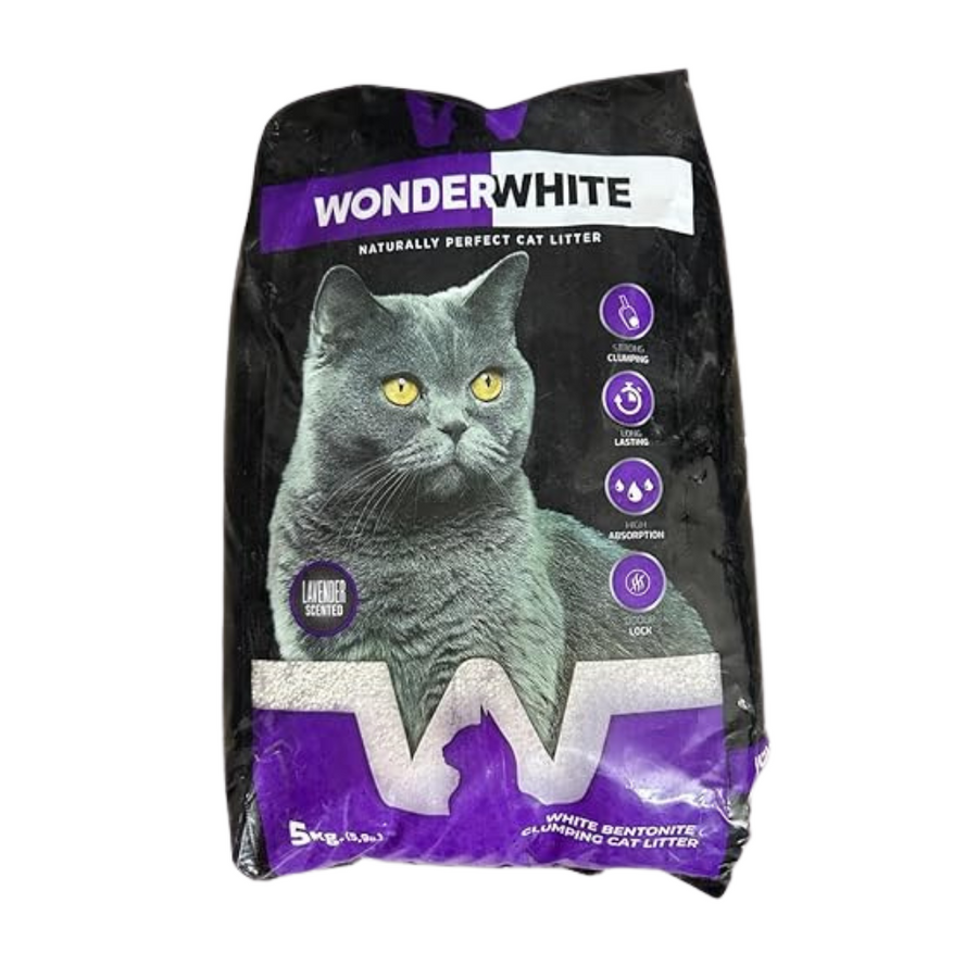 Wonder White Lavender Cat Litter, 5kg