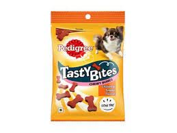 PEDIGREE Tasty Bites Chewy Bones, 600g (Pack of 12) Ingredients