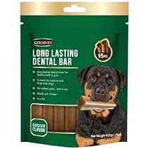 Goodies Long Lasting Dental Bar (15 in 1) - Chicken Flavor for Dogs