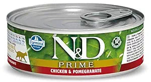 N&D Prime Chicken Kitten Wet food for Cats, 80g Ingredients