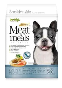 Jerhigh Meat As Meal Salmon Recipe Soft Dog Food 500 gm