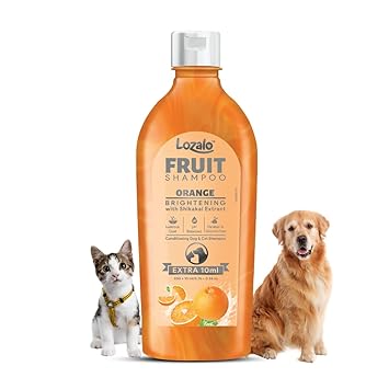 Lozalo Orange Fruit Pet Shampoo 200 ml for Dogs & Cats Ingredients