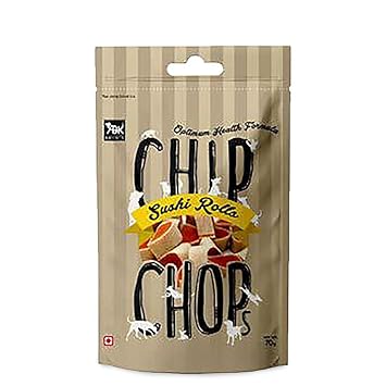Chip Chops Sushi Rolls Dog Treats, 70g Ingredients
