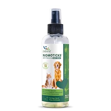 Natural Remedies Nomoticks Anti-Tick & Flea Body Spray for Dogs & Cats, 100 ml Ingredients
