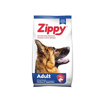 Zippy Adult Dry Dog Food - 20 Kg, Real Chicken & Vegetables