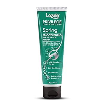 Lozalo Privilege Spring Smoothning Pet Conditioning Cream-125 gm for Dogs & Cats (Pack of 2) Ingredients