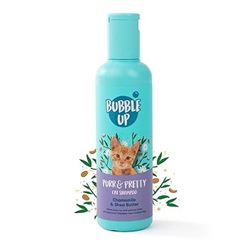 Bubble Up Cat Shampoo Chamomile & Shea Butter, 200ml for Cats Ingredients