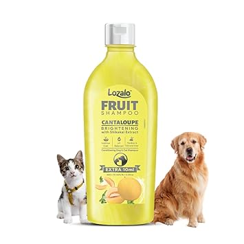 Lozalo Cantaloupe Fruit Pet Shampoo 200 ml for Dogs & Cats Ingredients