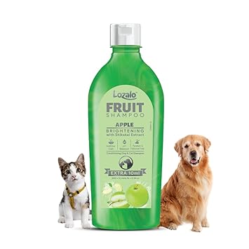 Lozalo Apple Fruit Pet Shampoo 200 ml for Dogs & Cats Ingredients