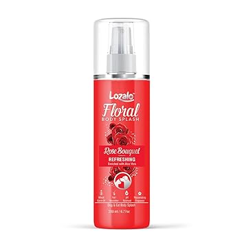 Lozalo Floral Rose Pet Perfume Spray - 200 ml for Dogs & Cats (Pack of 2)