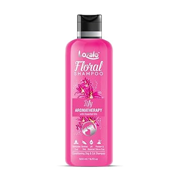 Lozalo Floral Lily Aromatherapy Pet Conditioning Shampoo- 500 ml for Dogs & Cats Ingredients