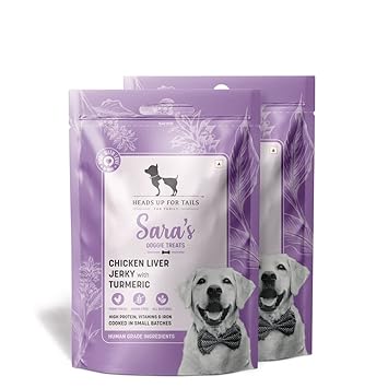 HUFT Sara's Dog Treat Chicken Liver with Turmeric, 70g (Pack of 2) Ingredients