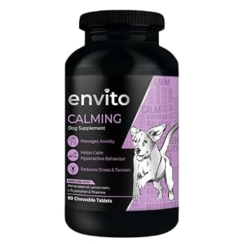 Envito Calming Dog Supplement, 60 Chewable Tablets Ingredients