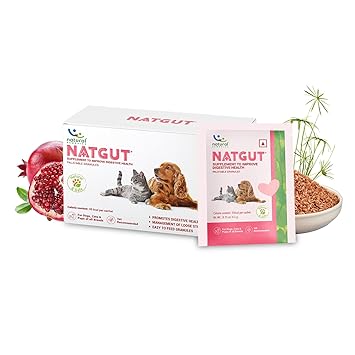 Natural Remedies Natgut Palatable Granules for Dogs & Cats, 30 Sachet (Pack of 1) Ingredients