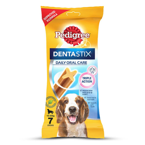 PEDIGREE DENTASTIX Treat Oral Care for Adult Dogs, 77g (Pack of 2)