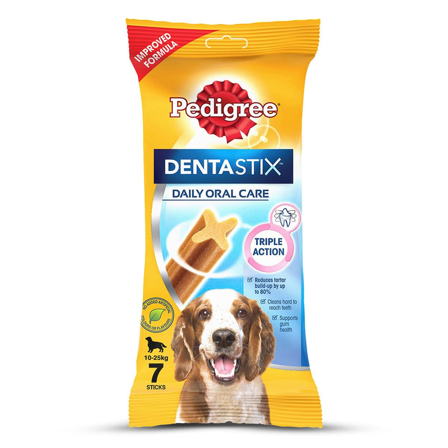 PEDIGREE DENTASTIX Treat Oral Care for Adult Dogs, 77g (Pack of 2)