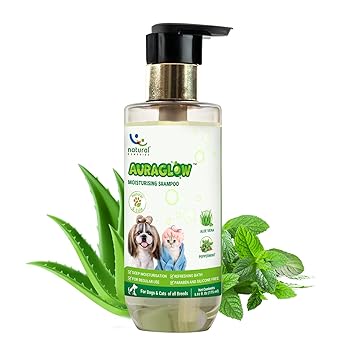 Natural Remedies Aura Glow Moisturizing Shampoo for Dogs & Cats,175 ml Ingredients