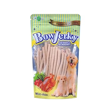 BowJerky Milk Sticks Dog Treat, 200 gm Ingredients