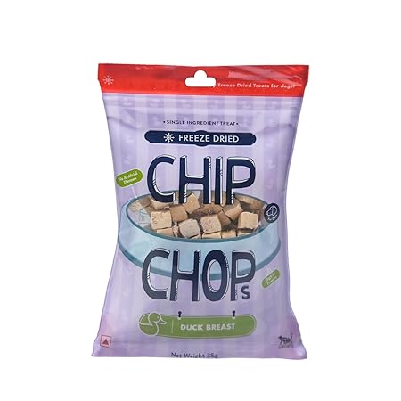 Chip Chop Freeze Dried Duck Breast, 35g