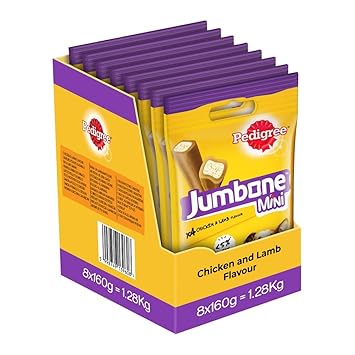 PEDIGREE JUMBONE Mini Adult Dog Treats, 160g (Pck of 8) Ingredients