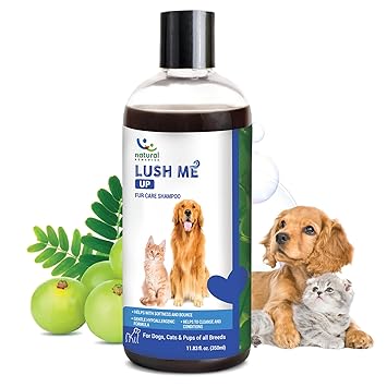 Natural Remedies Lush Me Up Mild Anti-Hairfall Shampoo for Dogs, Cats , 350 ml Ingredients