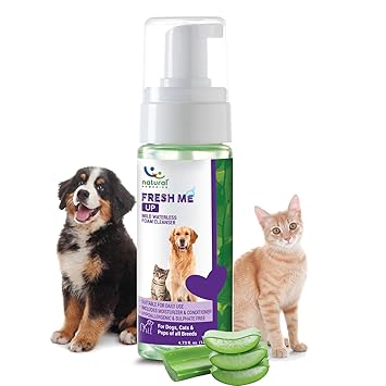 Natural Remedies Fresh Me Up Hypoallergenic Mild Waterless Foam Cleanser, for Dog & Cat All Breed, 140 ml Ingredients