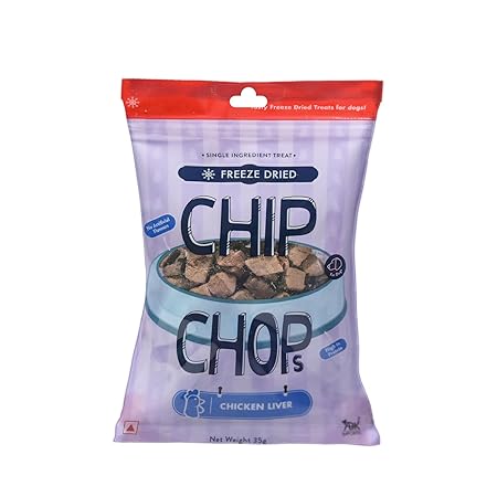 Chip Chops Freeze Dried Dog Treats, 35g