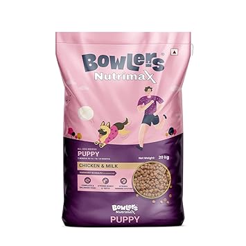 Bowlers Nutrimax Puppy Dry Dog Food | Chicken & Milk Ingredients