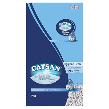 Catsan Hygiene Plus Non Clumping 100% Natural Cat Litter, 20 L (9.7 kg) Ingredients
