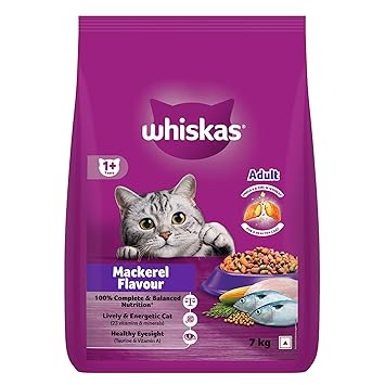 Whiskas Adult (1+ Years) Dry Cat Food, Mackerel Flavour for Adult Cats Ingredients