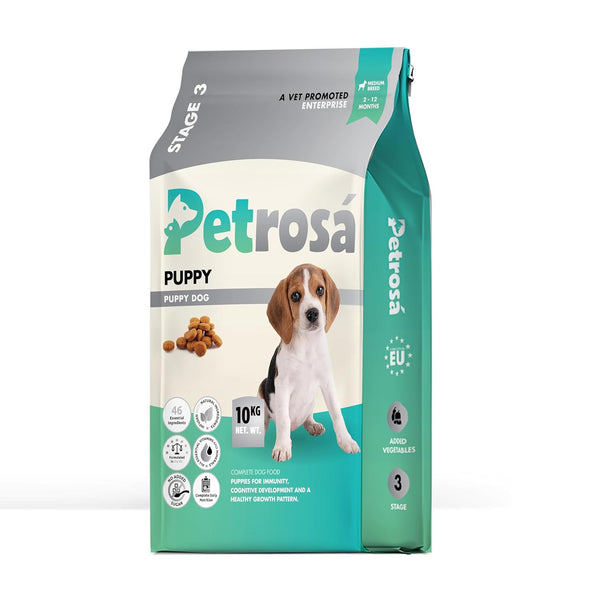Petrosa Medium Breed Dry dog Food - Puppy (2-12 months) Ingredients