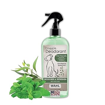 Wahl Doggie Eucalyptus and Spearmint Deodrant, 237 ml Ingredients