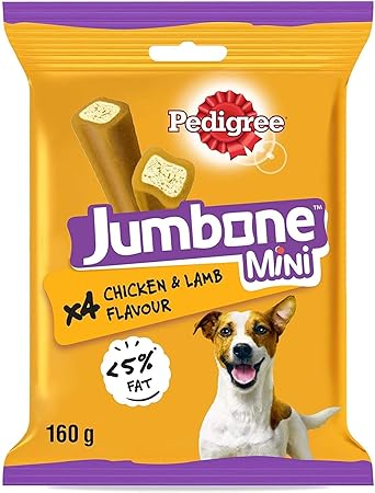 PEDIGREE JUMBONE Mini Adult Dog Treats, 160g Ingredients