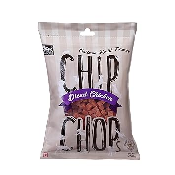 Chip Chops Diced Chicken Dog Treat, 250 gm Ingredients