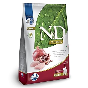 N&D Prime Chicken Kitten Dry food for Cats Ingredients