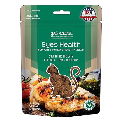 Get Naked Cat Eyes Health Soft Cat Treat, 70g