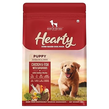 HUFT Puppy Chicken & Fish Dry Food, 2 kg Ingredients
