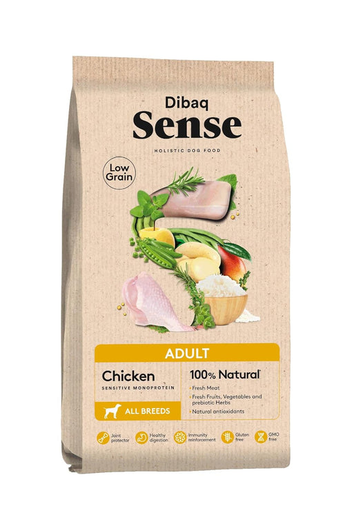 Dibaq Sense Dog Low Grain Chicken Adult Dog Food