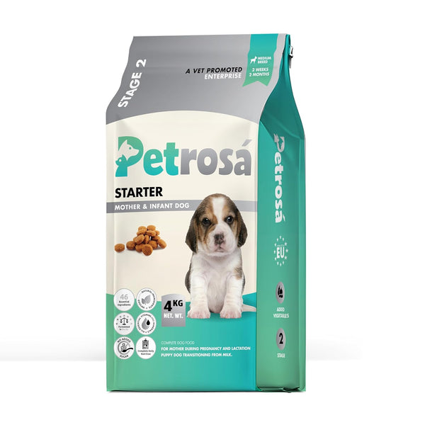 Petrosa Starter Medium Breed Dry dog Food - Mother & Infant Dog Ingredients