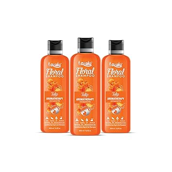 Lozalo Floral Tulip Aromatherapy Pet Conditioning Shampoo- 500 ml for Dogs & Cats (Pack of 3)