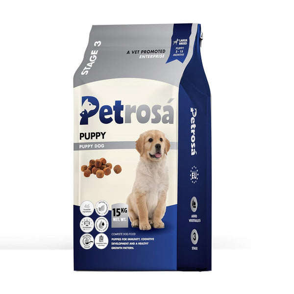 Petrosa Large Breed Dry Dog Food -Puppy (2-15 Months) Ingredients
