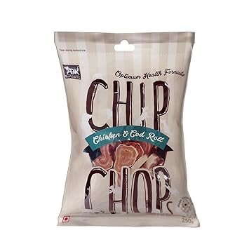 Chip Chops Chicken Codfish Rolls Dog Treat, 250 g Ingredients