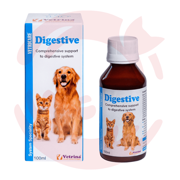 Vetrina Vetricare Digestive Care Supplements for Cats & Dogs, 100ml Ingredients