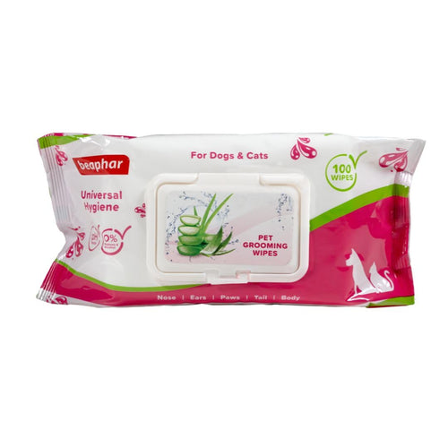 Beaphar Pet Grooming Wipes for Dogs & Cats