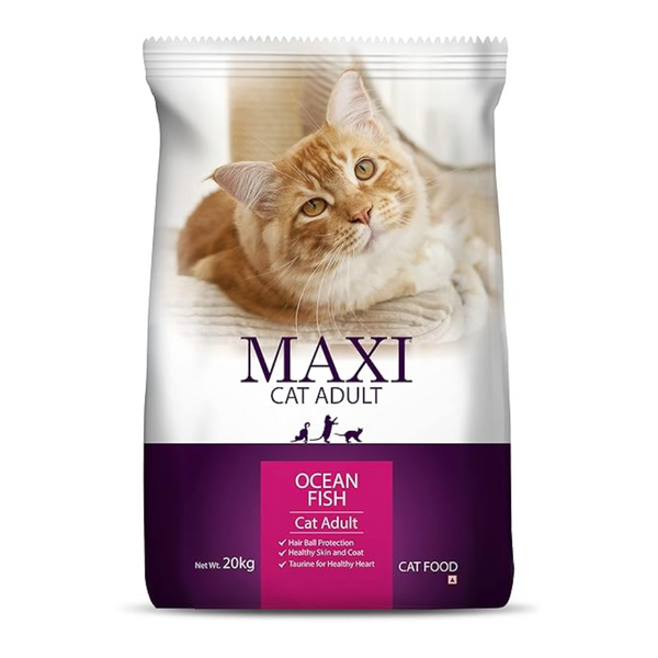 Drools Maxi Ocean Fish Adult Dry Cat Food - 20kg Ingredients