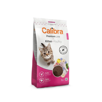 Calibra Premium Line Kitten Poultry Dry Cat Food 2kg