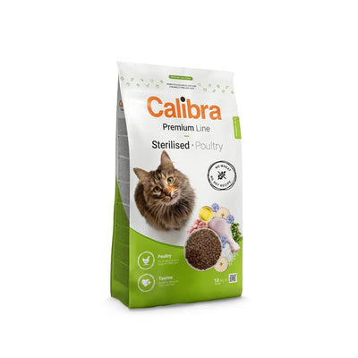 Calibra Premium Line Sterilised Poultry Dry Cat Food 2kg